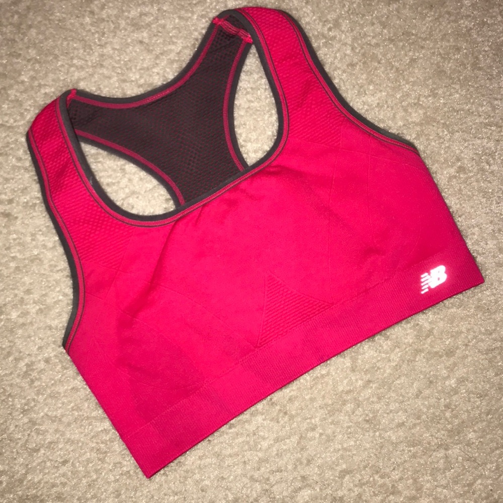 New Balance Reversible Racer-Back Sports Bra